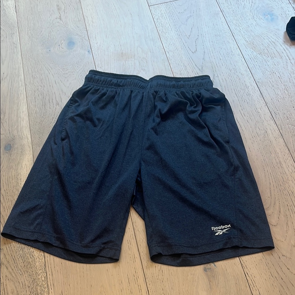 Reebok Black Athletic Shorts Lightweight Breathable Design